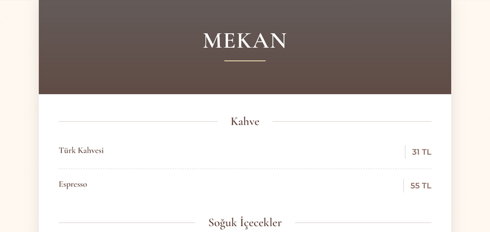 Cafe Elegant